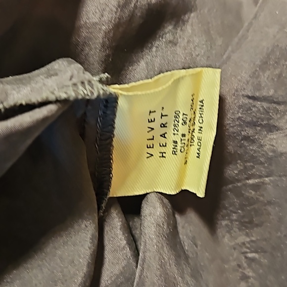 Velvet Heart 100% silk tunic - Picture 3 of 3